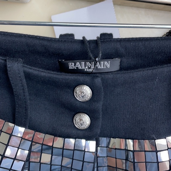 RARE BALMAIN mirror jogger style pants - Picture 6 of 13